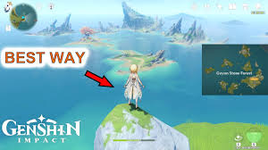 The Best Way To Go To Guyun Stone Forest Unlock Domain Of Guyun Genshin Impact Youtube