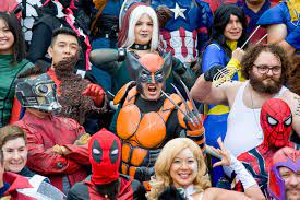 Stay tuned all weekend long. Comic Con 2018 See Cosplayers Dressed As Jon Snow Wonder Woman And Deadpool Ew Com