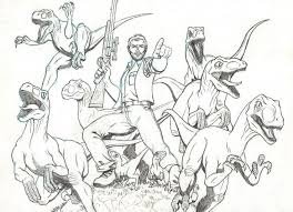 Jurassic world dinosaur coloring pages. Jurassic World By Marcahix Deviantart Com On Deviantart Jurassic World Blue Jurassic World Dinosaur Coloring Pages