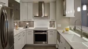 Click image to view large. Contemporary Chic Condo Kitchen Drury Design