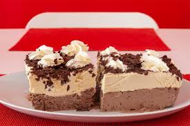500 g qimiq vanille (ungekühlt) 80 g zucker 250 ml sahne (geschlagen) zubereitung: Schoko Vanille Parfait Kochen4you