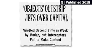 No matter, though, how the movie fared at the theaters. A Radar Blip A Flash Of Light How U F O S Exploded Into Public View The New York Times