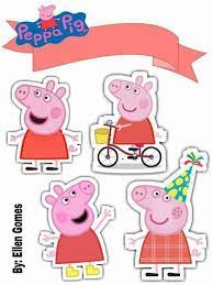 Check spelling or type a new query. Peppa Pig Birthday Free Printable Cake Toppers Oh My Fiesta In English
