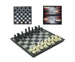 He is playing chess, while. Armour Games 3 In 1 Chess Checkers And Backgammon Travelling Playset Games Board Games Board Games Games Games Gaming Makro Online Site