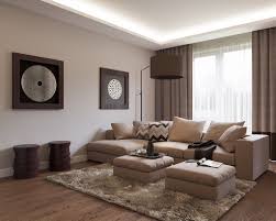Bring bright colors into the game by choosing colored sofa cushions, rugs, and other decorative items. Exceptional Nobility And Elegance Of Brown Living Room