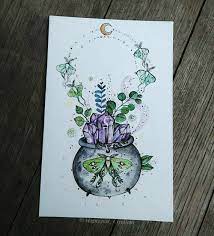 Maybe you would like to learn more about one of these? Pin By Madison On Art In 2021 Art Tattoo Witch Painting Art Drawings