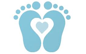Baby Footprint Clip Art Baby Shower Clipart Baby Clip Art Baby Footprints