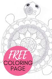 May 23 is celebrated since 2000 as the world turtle day. Pin On Free Adult Coloring Book Pages