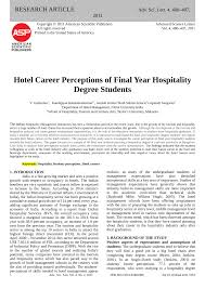 Search jobs in malaysia and be updated on the latest vacancies in accounting, finance, property, manufacturing, constructions, technology and engineering jobs. Pdf Hotel Career Perceptions Of Final Year Hospitality Degree Students