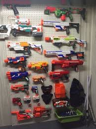 The guns themselves, the magazines, the darts, the accessories. Storage Ideas Nerf Gun Storage Ideas