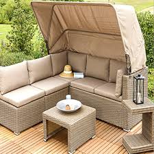 Rattan loveseats are our best selling alternatives to the sofas when using smaller scaled areas. Rattan Sofa Table Chair Set Canopy Outdoor Furniture E Buy Furniture