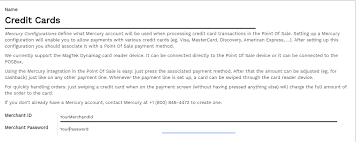 Mercury credit card customer service number. How To Accept Credit Card Payments In Vorlik Pos Using Mercury Vorlik 1 0 Documentation