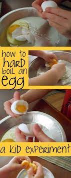 Easter Science A Boiling Egg Experiment Egg Experiments Easter Science Science Experiments