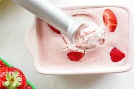 This coconut ice cream doesn't need an ice cream maker and no churning required yet is so creamy and light. 4 Ingredient Strawberry Ice Cream You Can Make In A Blender