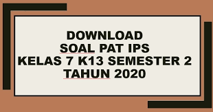 We did not find results for: Download Soal Pat Ips Kelas 7 Semester 2