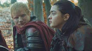 I rode with ayra stark, fresh from poisoning a whole room of terrible men, on her horse through the. Ed Sheeran Is Glad To Be A Survivor In Game Of Thrones Entertainment News The Indian Express