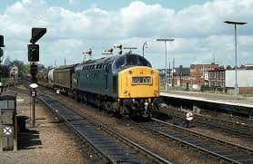 Br Class 40 40196 Ipswich Diesel Locomotive Ipswich British Rail