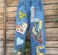 150 Denim Jeans Embellished ideas to save today | upcycle ...