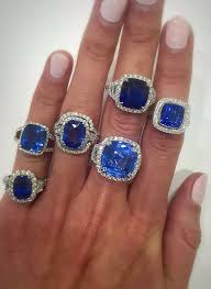 Beautiful Blue Sapphires Beautiful Jewelry Wedding Ring Finger Beautiful Rings