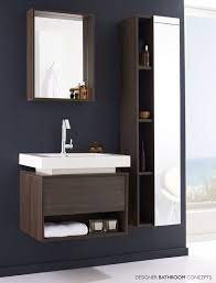 A floating bathroom vanity or a wall mount cabinet is a great option to create the illusion of openness in your bathroom, especially a small powder room. Modularised Bathroom Cabinets Designs Modular Bathrooms Bathroom Design