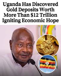 Uganda 🇺🇬 announces the discovery of approximately 31 million metric  tonnes of gold ore, which officials estimate could yield around 320,158  metric tonnes of refined gold. At current market prices, the discovery