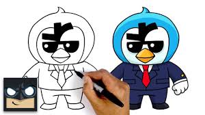 Step by step drawing tutorial on how to draw barley from brawl stars. How To Draw Brawl Stars Agent P Youtube