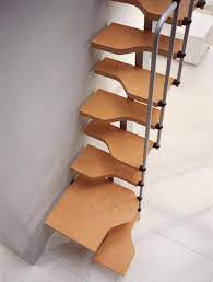 Turn Your Old Staircase Into A Decorative Piece Pouted Com Small Space Staircase Tiny House Stairs House Staircase