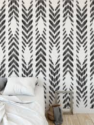 Black And White Boho Peel And Stick Wallpaper High Quality Repositionable Removable Self Adhesive Peel And Etsy Peel And Stick Wallpaper Accent Wall Bedroom Vinyl Wallpaper