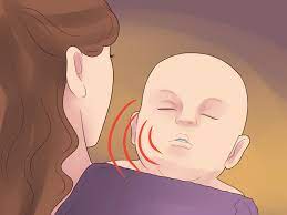 Hold the baby against your body with his head resting on your shoulder. How To Burp A Sleeping Baby 10 Steps With Pictures Wikihow