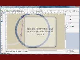 Removing Layers Of Stitches In Embird Embroidery Software Embroidery Applique Digital Embroidery