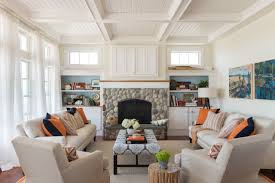 Wood can create a classic library fireplace, a modern hearth or a transitional focal point. 75 Beautiful Living Room Library With A Standard Fireplace Pictures Ideas August 2021 Houzz