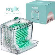 The design makes the packaging compact and pop arti развернуть. Qtip Holder Cotton Ball Q Tip Holder Nbsp Bathroom Organizer Acrylic Vanity Organizer Bathroom Accessories By Kryllic Walmart Com Walmart Com