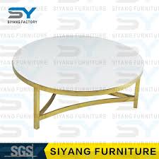 A vintage italian center table with a clearance: Modern Furniture Gold Stainless Steel Coffee Table Set Italian Centre Table Designs White Marble Round Coffee Table Cj003 Buy Round Coffee Table Coffee Table Set Italian Centre Table Designs Product On Alibaba Com