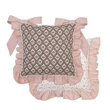 Jeder braucht ein einzigartiges innendesign in seiner wohnung. Stuhlkissenbezug Romantik Rose Rosa Braun 40x40 Cm Baumwolle Stuhlkissenbezuge Kissen Zauberhafter Landhausstil