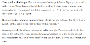We did not find results for: The 5 4 3 2 1 Challenge Math Love