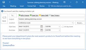 Manage Scheduling In Microsoft Outlook 2016 Microsoft Press Store