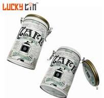 Tin Can Manufacturer Custom Tinplate Storage Cylindrical ...