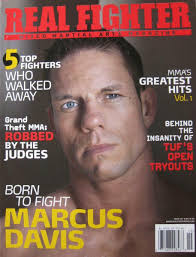 5/08 REAL FIGHTER MARCUS DAVIS JORGE MASVIDAL MIXED MARTIAL ARTS KARATE  JIUJITSU