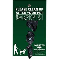 400 pet waste bags and 50 trash can liners provided. Sentry Dog Waste Station Terrabound Solutions Inc