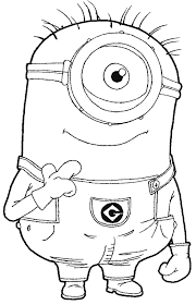 How To Draw Tim The Minion From Despicable Me With Easy Step By Step Drawing Tutorial How To Draw Step By Step Drawing Tutorials Minion Coloring Pages Minions Coloring Pages