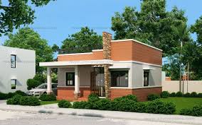 Rommell One Storey Modern With Roof Deck Pinoy Eplans Flat Roof House Small House Design House Roof