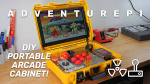 When i was a kid i had the great idea of putting an nes in a cabinet and using the nes advantage a… Adventurepi The Ultimate Diy Raspberry Pi Portable Arcade Cabinet Youtube