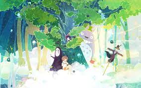 Ghibli Wallpaper Studio Ghibli Fanart Studio Ghibli