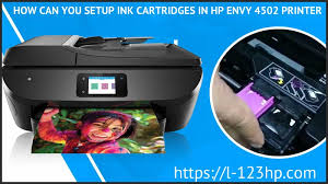 How Can You Setup Ink Cartridges In Hp Envy 4502 Printer Ink Cartridge Printer Cartridge Printer