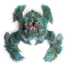 Swirling Networks Of Sliced Paper Emerge From Altered Secondhand Books By Barbara Wildenboer Conceptual Artist Secondhand Books South African Artists