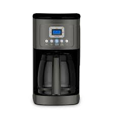 Brew coffee and enjoy a cup of a coffee reading about the cuisinart brew central, top models, ratings, prices, and more. Cuisinart Perfectemp 14 Cup Programmable Black Satinless Steel Drip Coffee Maker Dcc 3200bks The Home Depot