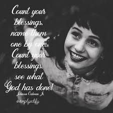 LDS Uplifting Quotes "When upon life billows you are tempest tossed, when  you are discouraged thinking all is lost, count your many blessings name  them one by one and it will suprise