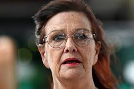 PAUL MCDONALD COURT, Alison Russell talks to the media outside Brisbane  Magistrates Court, in