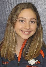 All-Area Girls' Swimming Team