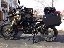 2013 Bmw F800gs Installed Altrider Crash Bars Skid Plate And Rear Rack With Rotopax Jesse 10 Odyssey Luggage Barkbuster Hand Guards Rigid Dually Led L Auto
